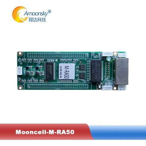 Mooncell M-RA50 Receiving Card like linsn RV905H RV925H RV905K RV925K Reciver for outdoor perimeter led display