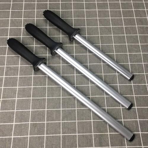 12 inch Electroplated diamond sharpening rod household sharpener blade musat Sharpen knife sharpener blade sharpener