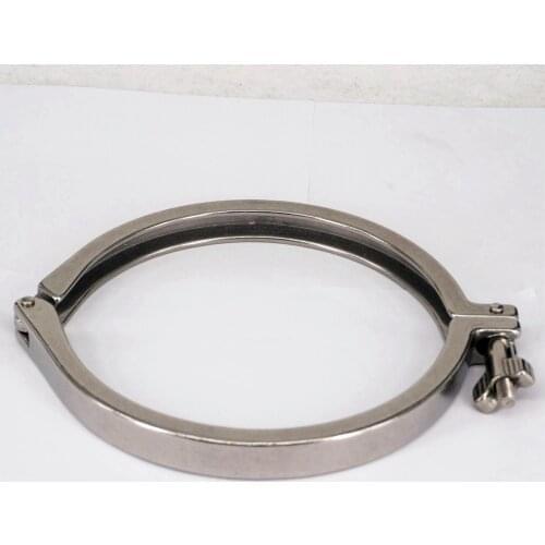 183mm Ferrule O/D 304 Stainless Steel Casting Tri Clamp Sanitary Pipe Clamp Single Pin Tri Clamps Clover