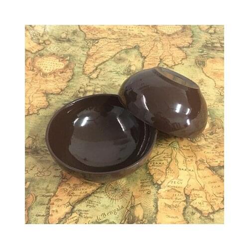 Water from Above Bowls (Brown,Dia 13.5* H5.5cm) Magic Tricks Stage Magica Illusions Classic Magie Gimmick,Fun,Party Magic show