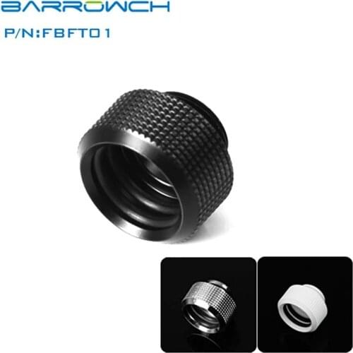 Barrowch PC water cooling male to female fittings connector Push-in OD14mm Sliding tubing for water cooler heatsink FBFT01