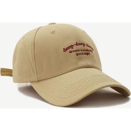 Weishang009 Autumn Womens Cotton Baseball Caps New Man Letter Embroidery Snapbacks Hat Hip Hop Golf Has Bone Gorros