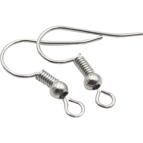 500pcs/lot 20x17mm DIY Earring Findings Earrings Clasps Hooks Fittings DIY Jewelry Making Accessories Iron Hook Earwire Jewelry