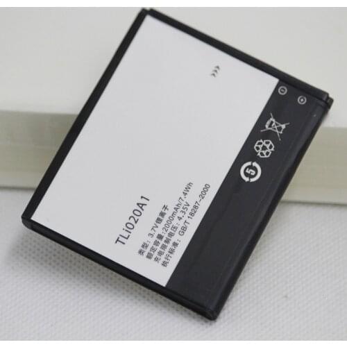 2pcs 2000mah Battery TLi020A1 For Alcatel One Touch Pop 3 (5) 4G 5 Dual Sim OT 5065D 5065A 5065X 5065W 5065J 5065T Phone Battery