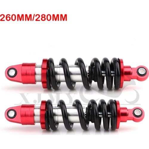260mm 280mm aluminum alloy shock absorber rear shock absorber for pit bike/cross-country motorcycle