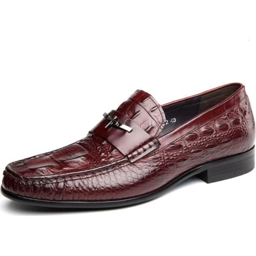 Brand Men Leather Shoes Low Heel Fringe Men Dress Shoes Brogue Male Boat Shoes Spring Ankle Boots Vintage Classic Men Loafers