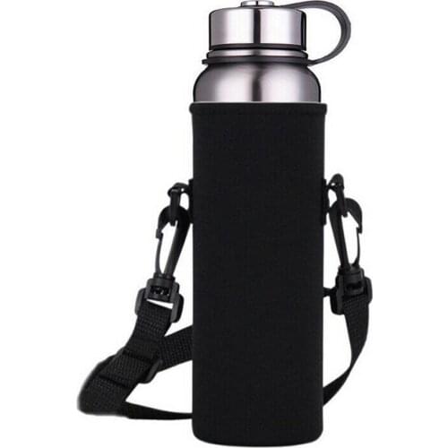 Portable Water Bottle Covers with Strap Bottle Carrier Insulated Cup Cover Bag Holder Pouch Cover Drinkware Tools
