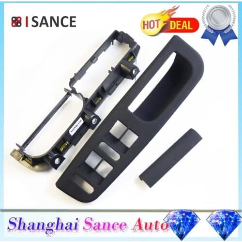 For VW Golf Jetta Bora MK4 Passat B5 1999-2004 Window Switch Control Panel Trim Bezel & Braket & Handle Trim LHD Front Left