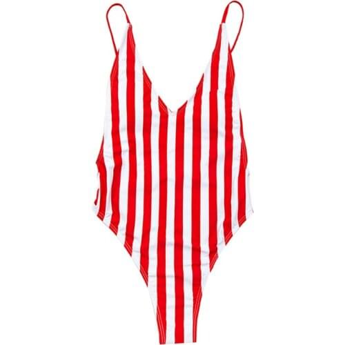 Красные слитные купальники FaBo China At AliExpress