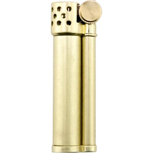 IMCO Pure Copper Kerosene Windproof Lighter Retro Grinding Wheel Fuel Lighter Mens Cigarette Lighter Accessories Tools Gifts