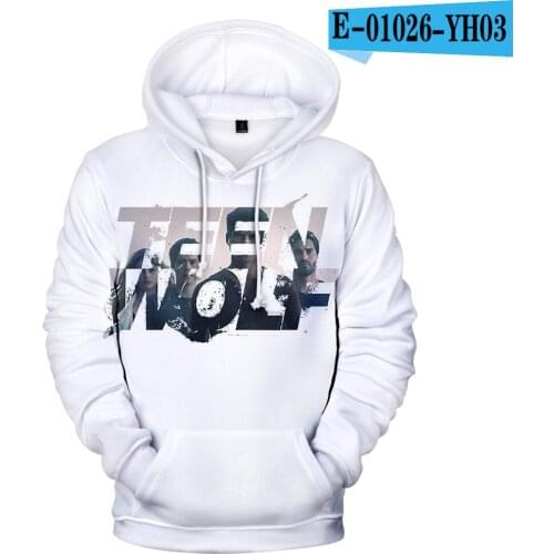 Classic Harajuku Merk Teen Wolf Derek hale Hoodies Mannen/Vrouwen Sweatshirts Hoge Kwaliteit Trui Herfst Winter Teen W Hot