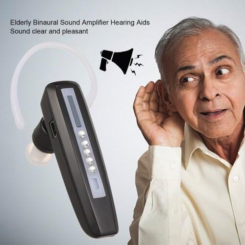 Mini Hearing Aid Binaural Sound Amplifier Hearing Aids Digital Deaf Ear Care Tool Devices Hearing Aid for The Elderly