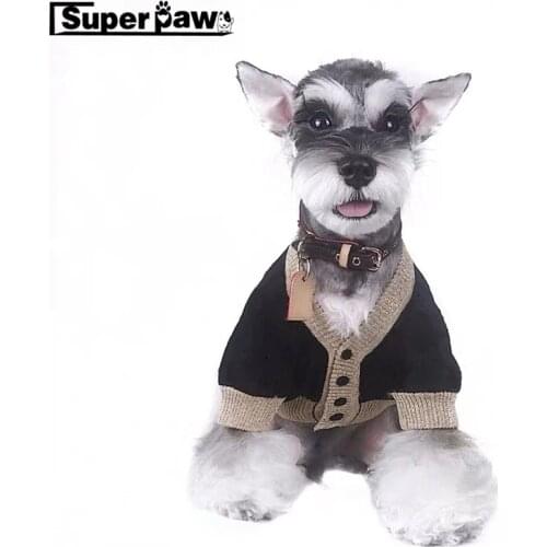 Fashion Dog Clothes Pet Puppy Sweater Hoodie French Bulldog Pug Teddy Jacket Coat for Dogs Winter Warm Dropshipping YHC15