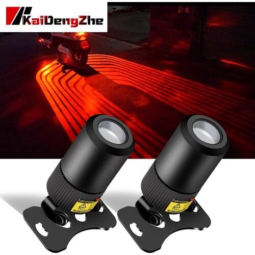 General Motorcycle Atmosphere Light Decorative Light White/Red Angel Wings LED Motorcycle Tail Light Modification Parts