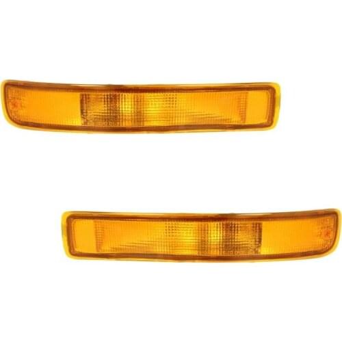 Front Turn Signal Lights fits TOYOTA CAMRY / SCEPTER 1992 1993 1994 1995 Marker in Bumper PAIR