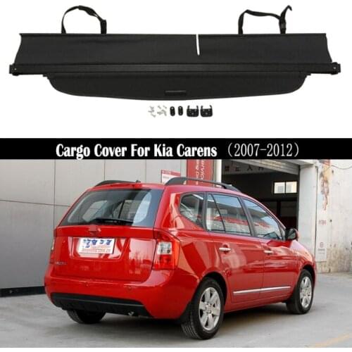 Rear Cargo Cover For Kia Carens 2007 2008 2009 2010 2011 2012 privacy Trunk Screen Security Shield shade Auto Accessories