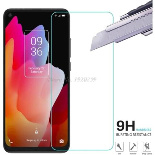 2PCS Tempered Glass for TCL Plex Protective Film Explosion-proof Quality Screen Protector TCL 10 Plus Pro 10L SE 5G Glass Cover