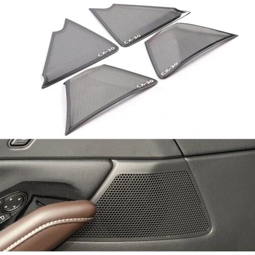 Chrome for Mazda CX30 CX-30 2020 2021 Front Rear Corner Protection Strips Trim Cover Stainless Steel Car Accessori