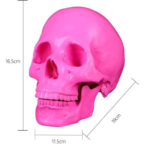 19cm Animal Skull Resin Crafts Horror party Decoration Halloween Decor Fish Tank Waterscape Cave Personalized Decoration