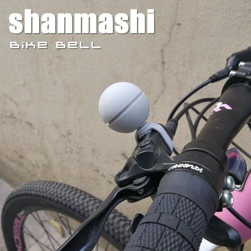 3-Tone Electronic Magnetic Suction Bicycle Bell Handle Cover Bicycle Bell Customizable Logo