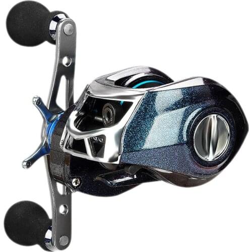 6Kg 17+1BB Runcl Best Baitcasting Reel High Speed Fishing Reel 17.6lbs Max Drag Reinforced Reel Drag Reel Fishing