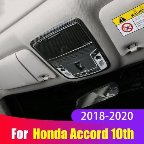 ABS Car Front Rear Reading Light Lamp Frame Cover Trim Interior Moulding For Honda Accord X 10th 2018 2019 2020 Accessories