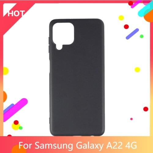 Galaxy A22 4G Case Matte Soft Silicone TPU Back Cover For Samsung Galaxy A22 4G Phone Case Slim shockproof