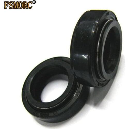 DC-18*32*8 20*32*10/15 20*34*10/15 20*35*10 20*42*10 NBR Shaft Oil Seal Nitrile Covered Double Lip With Garter Double spring