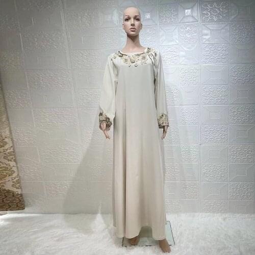 Turkey Islam Muslim Long Dress Abaya Dubai Kaftan Plus Size Dresses For Women Robe Longue Femme Musulmane Vestidos Ropa Mujer