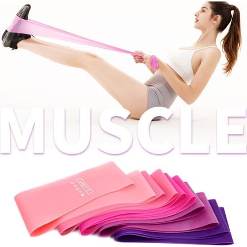 5 Pcs Resistance Bands Gymnastics Latex with Exercise Instructions for Muscle Building Yoga SANA889