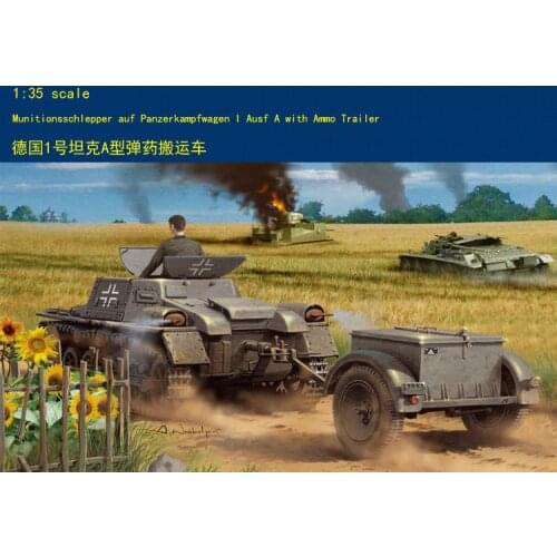 Trumpeter 80146 1/35 Panzerkampfwagen I Ausf A Ammunition Carrier Tank Model Car TH05850-SMT6