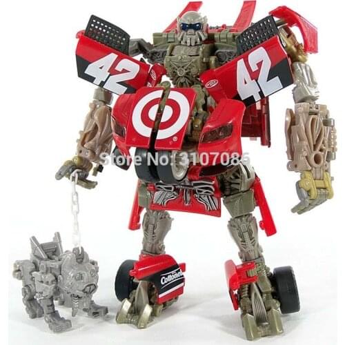 HSB Human Alliance Transformation Leadfoot Movie Dark Of The Moon Version Race Car Mode KO Action Figure Robot Toys