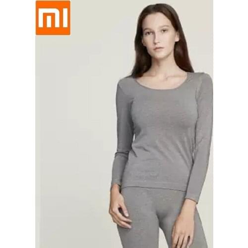 Xiaomi woman Cottonsmith One-piece woven warm suit Slim fit clothing Comfortable Autumn winter Undercoat Thermal Underwear