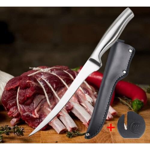 7 Inch Japanese Style Practical Stainless Steel Kitchen knife Boning Knife fish Eviscerate Sculpture Knife Fillet Knives