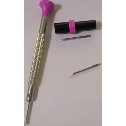 Bergeon 30081ATSwiss Made Micro Flat Head Screwdriver in millimeter slot type screwdriver TO repair the watch have two tools bit