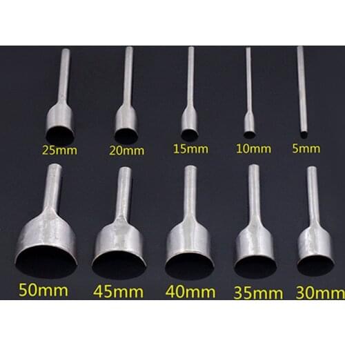5MM-50MM Semi-Circular Puncher Leather Punch High Carbon Steel Cutter Backpack Leather Boots Belt Saddle Leather Making Tools