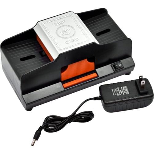 Professional Card Shuffler 1 - 2 Decks High Speed Automatic Plastic Shuffling Machine Playing Card Games Shuffler