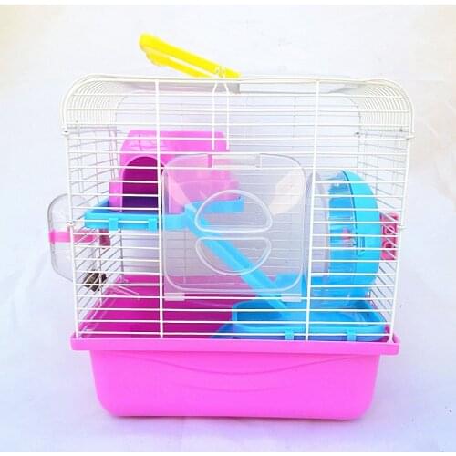 Factory direct new three-storey villa hamster cage golden silk bear cage villa hamster supplies three-storey villa WF