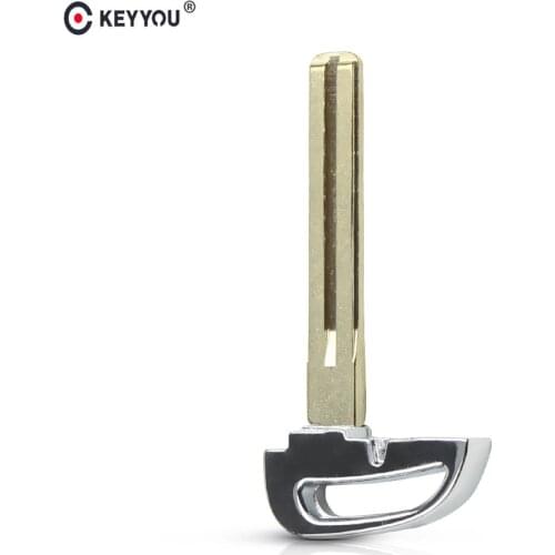 KEYYOU Smart Emergency Key Blade For Hyundai IX35 I30 IX25 Verna Elantra Creta Tucson Solar Remote Replacement Key For Kia