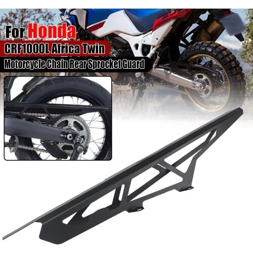 For Honda CRF1000L CRF1000 CRF 1000 L Africa Twin DCT Motorcycle Chain Rear Sprocket Guard Protector Cover 2016 2017 2018 2019