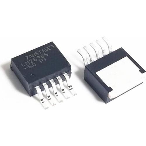 10PCS LM2596S-5.0 TO263-5 LM2596SX-5.0 LM2596S 5.0 LM2596 TO-263-5 New and Original IC Chipset