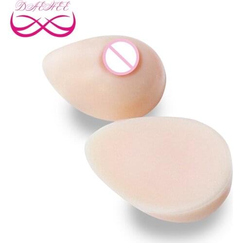 500G/Pair A Cup Teardrop Shape Realistic Silicone Tits False Breast Form Artificial Boob Enhancer For Transgender Crossdresser