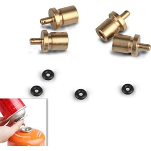 Gas Refill Adapter Outdoor Camping Stove Cylinder Gas Tank For Hiking Inflate Butane Canister Wood Stove Gas Accessories