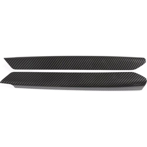 ABS Carbon Fiber Style Car Center Console Side Decoration Strip for Mercedes Benz E Class W212 2010-2015