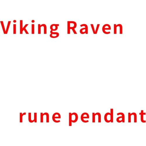 Beier 316L stainless steel dropshipping 1pcs Viking Raven Mjolnir thor hammer rune pendant necklace men gift LP258