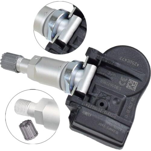 1Pcs 433Mhz Tire Pressure Monitoring Sensor TPMS Sensor For Peugeot Citroen Mitsubishi 4250C477 Car Accessories