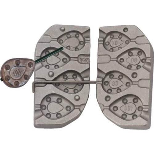 Mould lead Grippa Inline Gr. 70-80-90-100 F 58 carp fishing