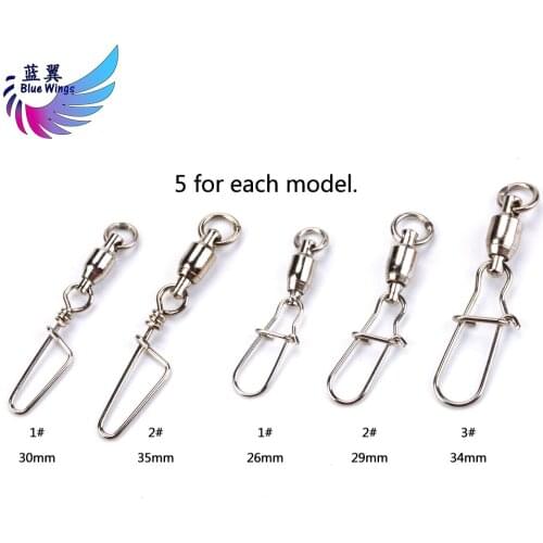 Fishing Connector Pin Bearing Solid Rings 25pcs/set Stainless Steel Interlock Rolling Link Swivels MS+QL Ocean Hooks Snap Gear