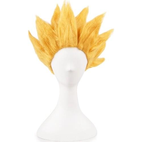 Goku Cosplay Wig Three Colors Synthetic Wig