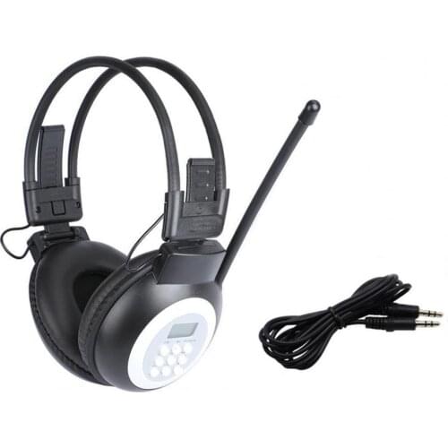 HRD-308S Portable Foldable Digital Wireless Headphone 50-108MHz FM Radio Stereo Headset Dropshipping